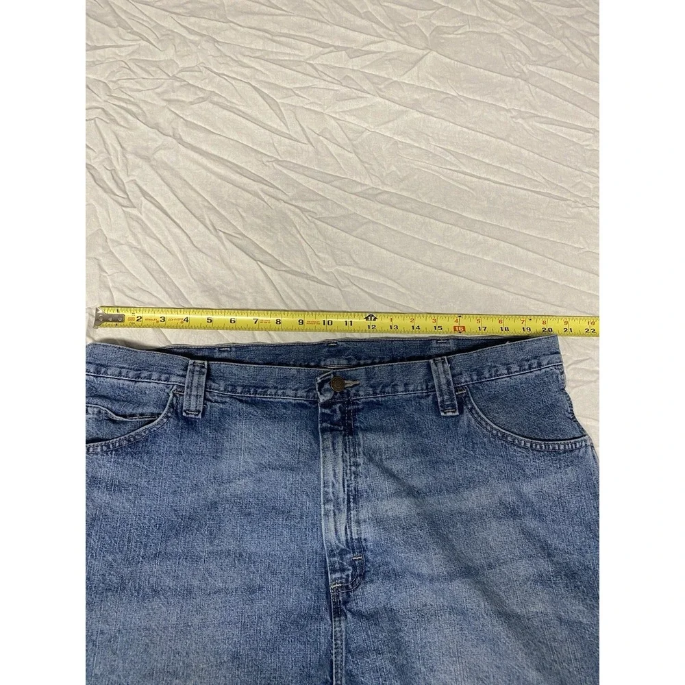 Wrangler Carpenter Shorts Mens 42 Denim Blue‎ 10